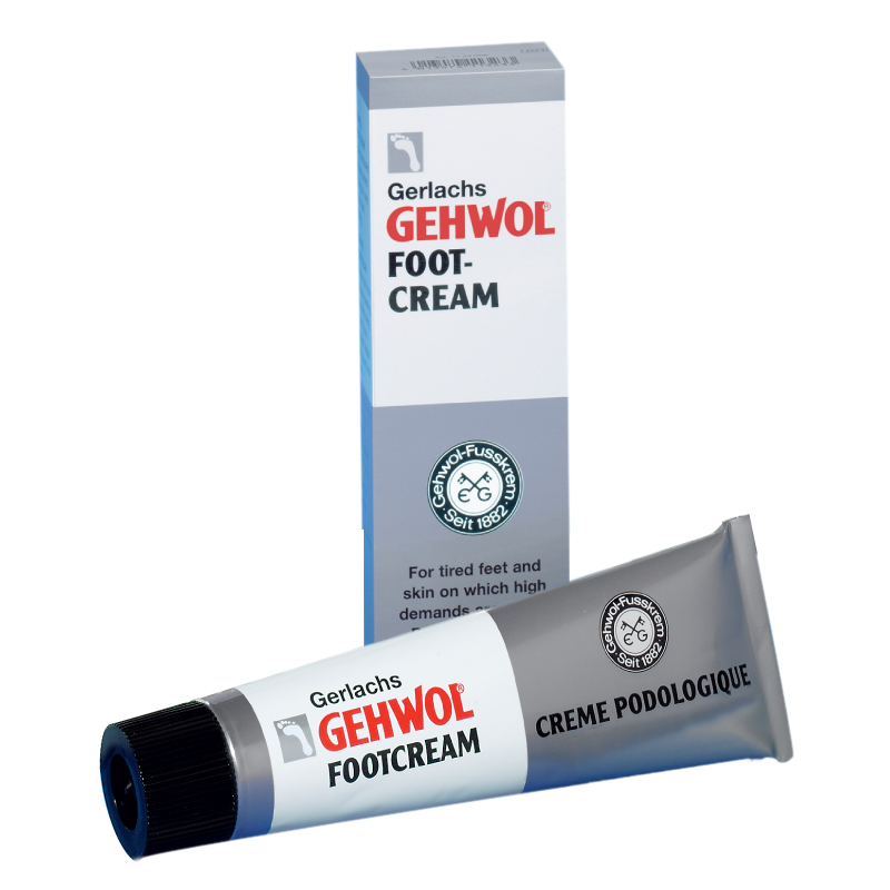 洁沃GEHWOL运动型足部护理霜去脚臭水润软化硬茧去疲劳酸痛脚霜