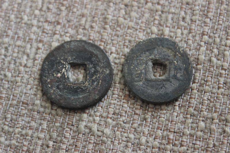 Qing Dynasty Xianfeng Tong Baby Zhejiang Bureau thin two versions of different small bills Fidelity Coin Coin D15 13