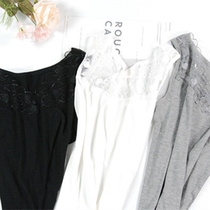 Korean spring and summer new sexy lace V collar modal sleeveless vest female base shirt slim underwear