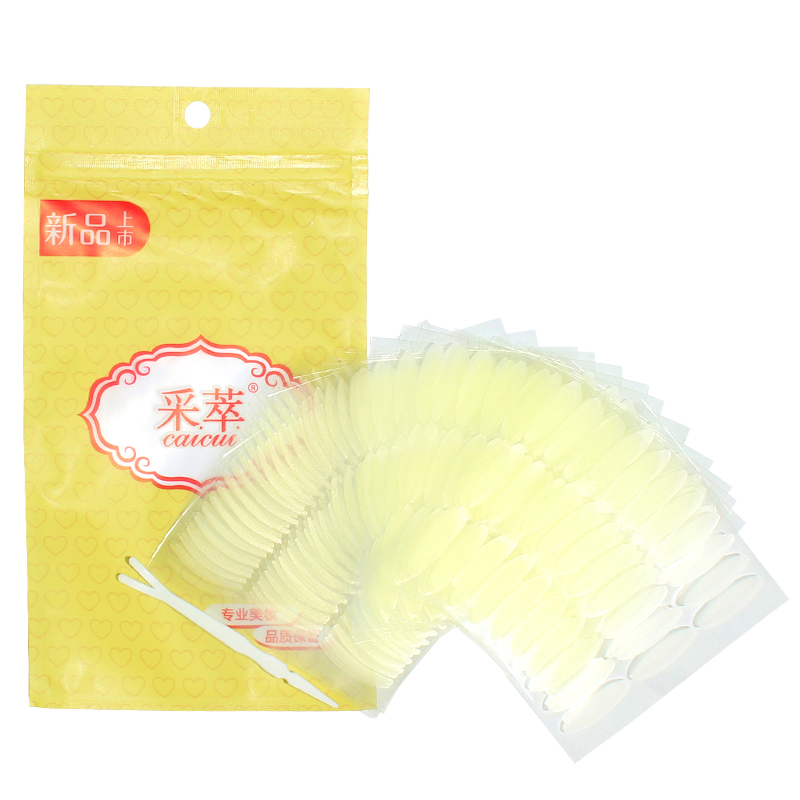 1056贴双眼皮贴超粘透气隐形纤维条自然美目肉色超薄肉色无痕韩国