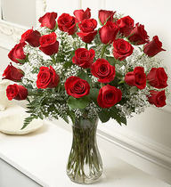 海外 美国 中秋 1800flowers代送 红玫瑰给NEW YORK纽约 亲友