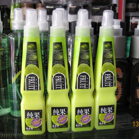 Biqian Pure Fruit Vitamin Care Hair Cream Hair Repair Liquid Smooth Fluid Straight Hair Special 260ml