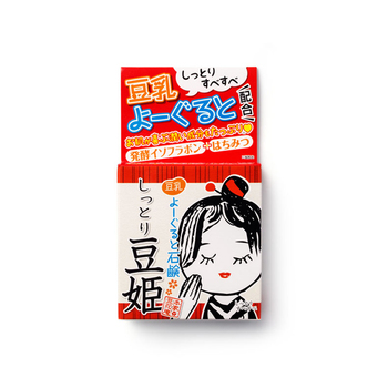 本家豆花庵豆姬系列豆乳保湿嫩白水润除质洗面皂100g包邮