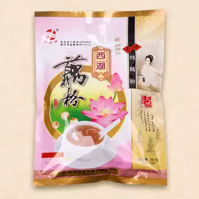 Buy 3 Hangzhou specialty sweet fragrant garden instant lotus root powder sweet osmanthus lotus lotus root powder pure sugar-free lotus root powder 360