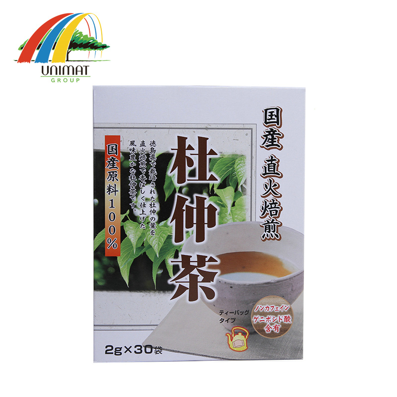 日本发unimat杜仲茶正品杜仲 茶直火焙煎30袋