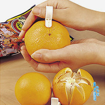 New product KM Finger Cot Convenient Orange Peeler Orange Peeler Orange Orange Orange Opener 2 Pack 396