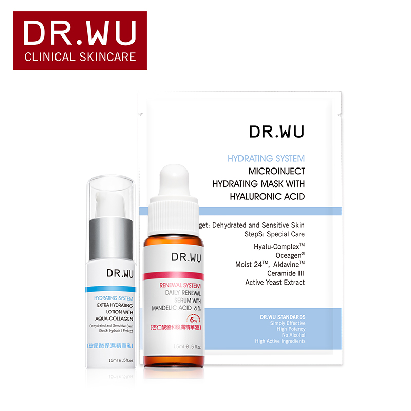 DR．WU/达尔肤杏仁酸焕肤修护套组