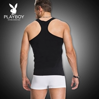Playboy Slim-fit của Người Đàn Ông Từ Bottoming Chặt Chẽ Cotton Thể Thao Hurdle Cotton Thoáng Khí Vest Mùa Hè Thủy Triều áo thun 3 lỗ nam