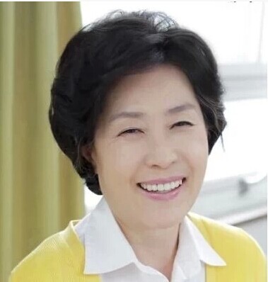 真人发丝假发女短发中老年假发短发妈妈短卷发中年人老人真发假发