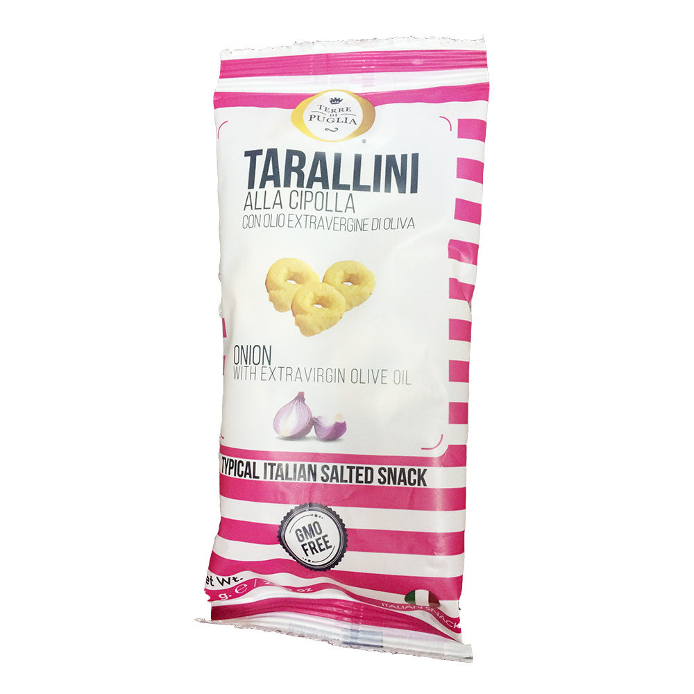 【天猫超市】TARALLINI 哈得斯意大利披萨圈(洋葱味) 80g/袋
