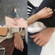 S925 sterling bạc ngón trỏ nhẫn nữ thủy triều người tối giản gió retro chuỗi xoắn mở vòng quà tặng trang sức Hàn Quốc nhẫn vàng Nhẫn