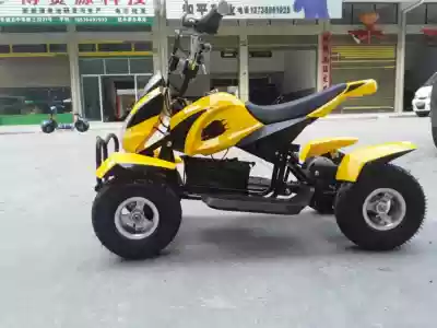 Four-wheeled electric car Mini electric ATV Small four-wheeled electric car children's toy car can be rented in the square