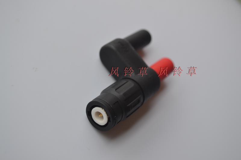 Insulation Protection Double Banana Plug Female to BNC Male Adapter Adapter Replaces Fluke PM 9082