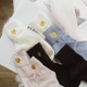 Vintage thêu tình yêu dày vớ cotton vớ Vớ mùa thu và mùa đông vớ cotton PS361 quần tất bông dày Vớ bông