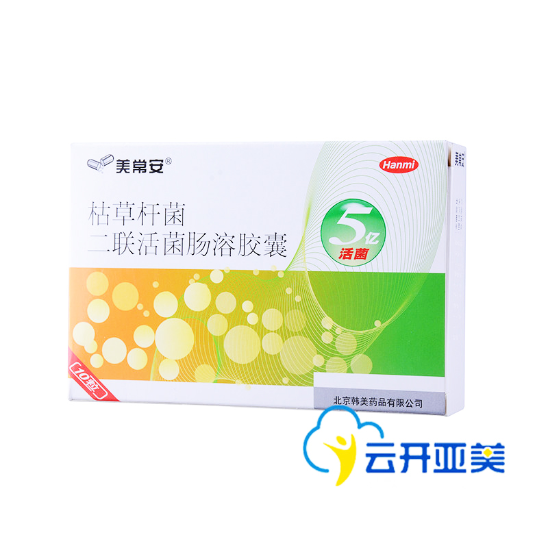 美常安 美常安 枯草杆菌二联活菌肠溶胶囊 250mg*10粒/盒