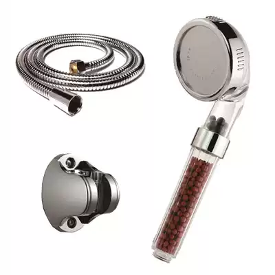 SPA Super energy-saving negative ion pressurized rain shower head Showerhead handheld shower set
