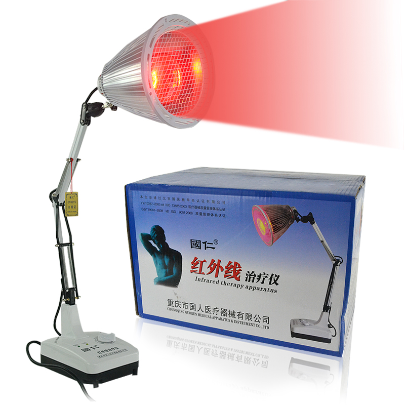 国仁台式红外线治疗仪家用理疗仪烤灯国仁神灯HW-T-1型台式神灯