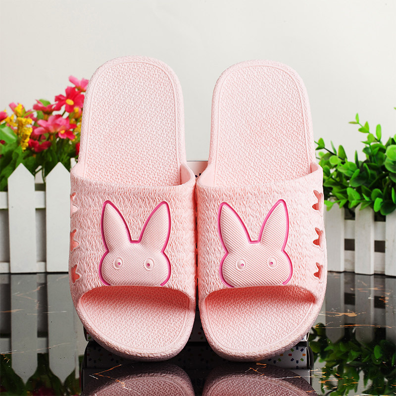 【天猫超市】兴伦小兔子居家男女夏季浴室防滑厚底室内情侣凉拖鞋