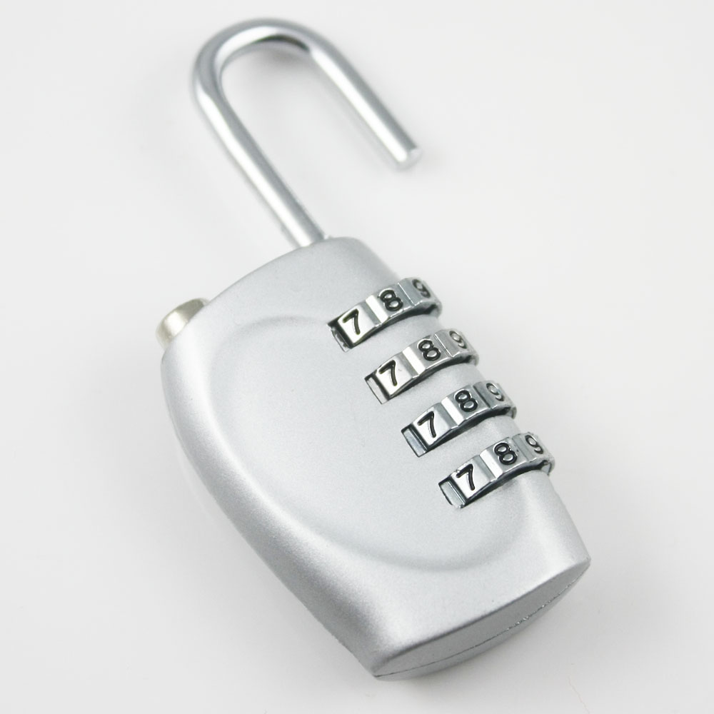 New gym 4 4 digits Number of lock Luggage Lock Student Dormitory Wardrobe Padlock Zinc Alloy metal cupboard lock