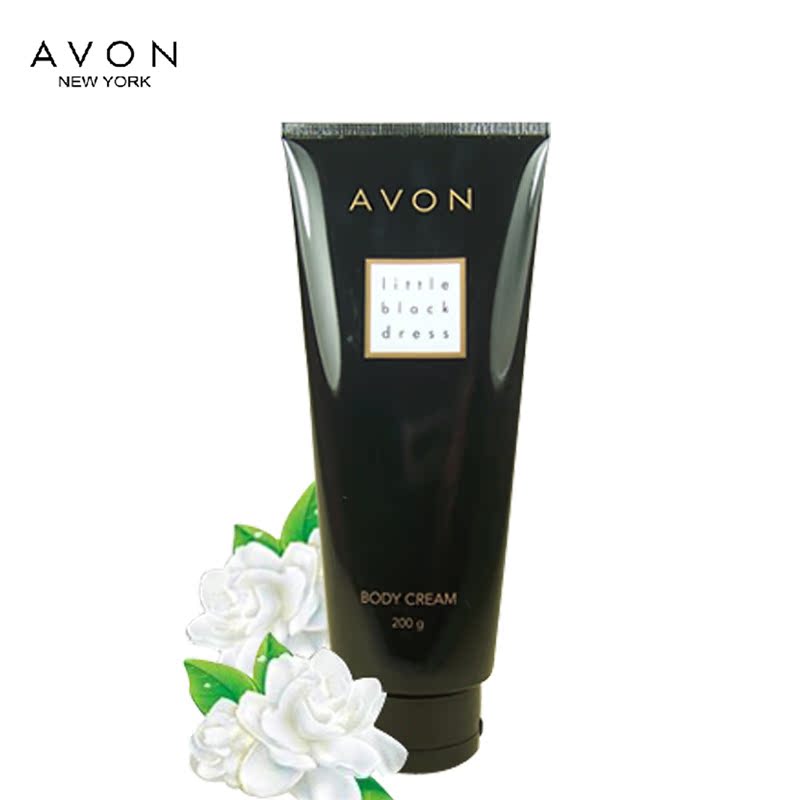 包邮Avon/雅芳雅芳小黑裙香体乳200ml 身体乳 滋润保湿润肤乳补水