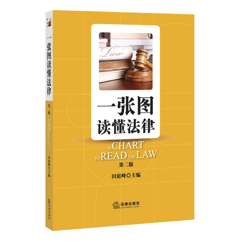 【人人必备的法律图书】 一张图读懂法律(第二版) 田庭峰 法律书籍