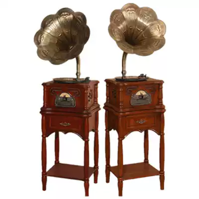 Antique gramophone big speaker vinyl record player Radio CD wireless Bluetooth speaker USB special offer
