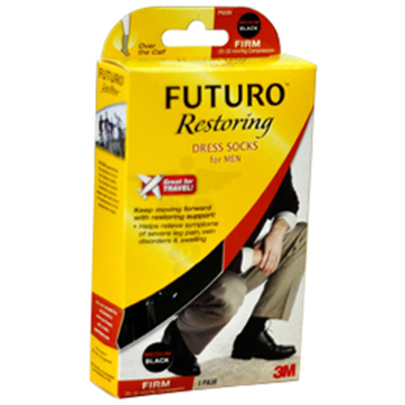 送牙膏 3M FUTURO 护多乐弹力袜系列 男士小腿袜 高强度型