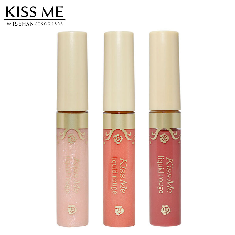 KISS ME/奇士美淡彩润唇蜜口红唇彩唇蜜咬唇滋润保湿水润不脱色7g