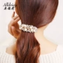 Phụ kiện tóc Hàn Quốc dát rhinestone kẹp tóc mùa xuân lớn clip Hàn Quốc kẹp tóc ngang clip đuôi ngựa phiên bản Hàn Quốc của mũ scrunchies hoa cúc