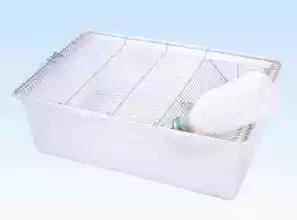 Brand new large and medium size white squirrel cage high-end material professional breeding cage with water bottle counter factory