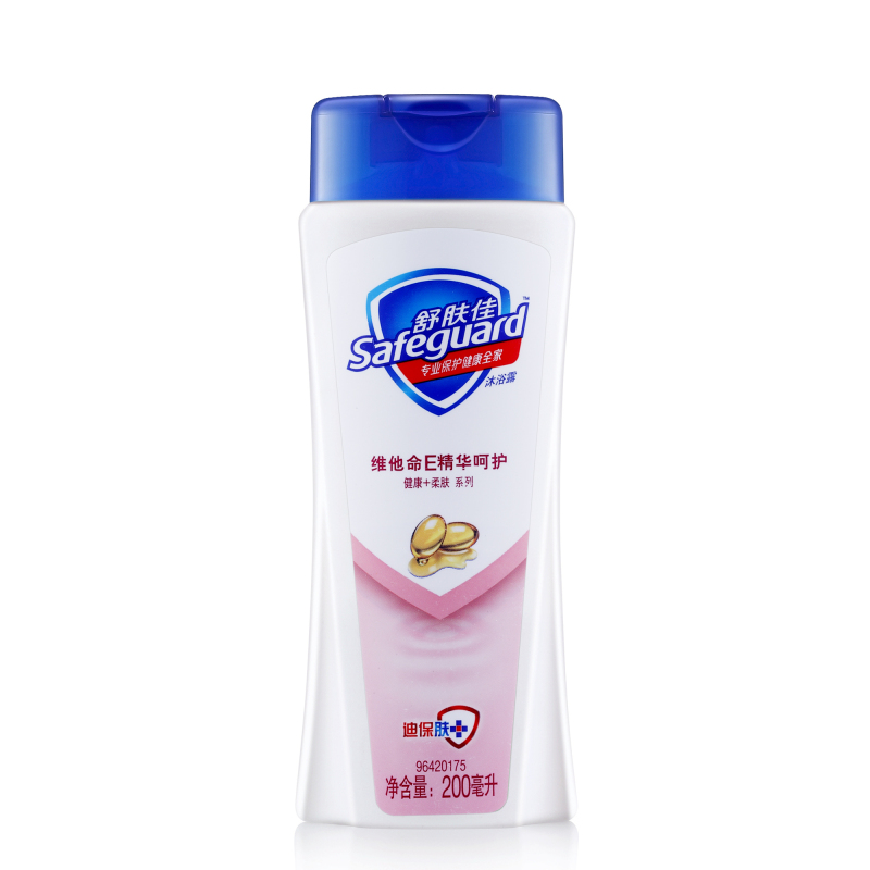 【天猫超市】舒肤佳 沐浴露/乳维他命E精华呵护型200ml 柔肤