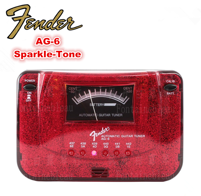 Han Produces the Fender AG-6 Sparkle-Tone Guitar School Sound Mechanical Tuning Watch