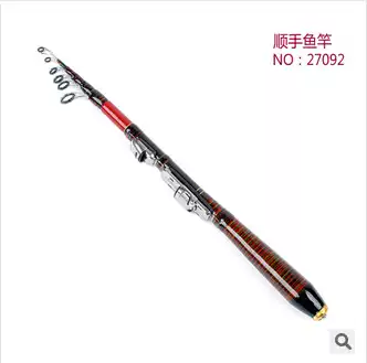 Handy multi-function mini rod Luya rod Raft rod Portable fishing wheel rod throwing fishing rod Ultra-short mini sea rod