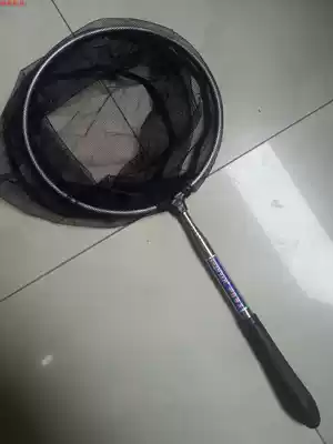 Pocket 2m small fishing net 7 sections telescopic stainless steel rod Mini small fish net fishing tadpole ultra-short rod butterfly net