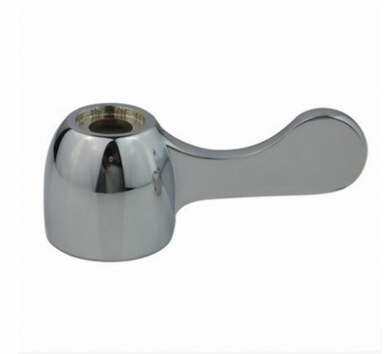 Quick open faucet handle single cold faucet switch zinc alloy handwheel repair accessories plus throw plus plated handle