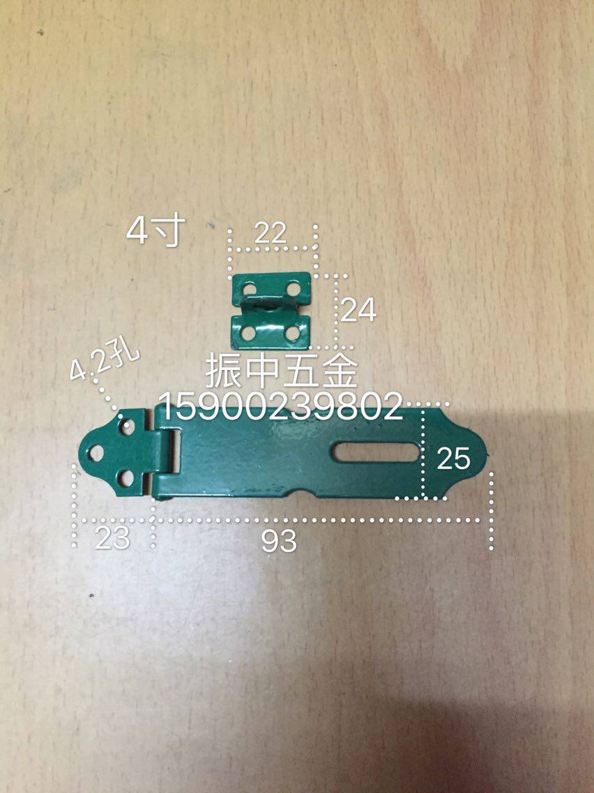 Suspension buckle buckle buckle Buckle Box buckle Lock door buckle Padlock door nose Vintage drawer buckle 4 inches