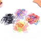 9,9 accessories phụ kiện tóc kéo mạnh mẽ liên tục tạp dề màu đen dải cao su tóc vòng tóc dây thừng dây cao su - Phụ kiện tóc bờm tóc Phụ kiện tóc