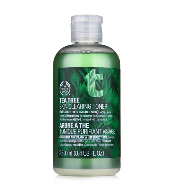The Body Shop/美体小铺  茶树爽肤水/调理水250ml 控油补水保湿