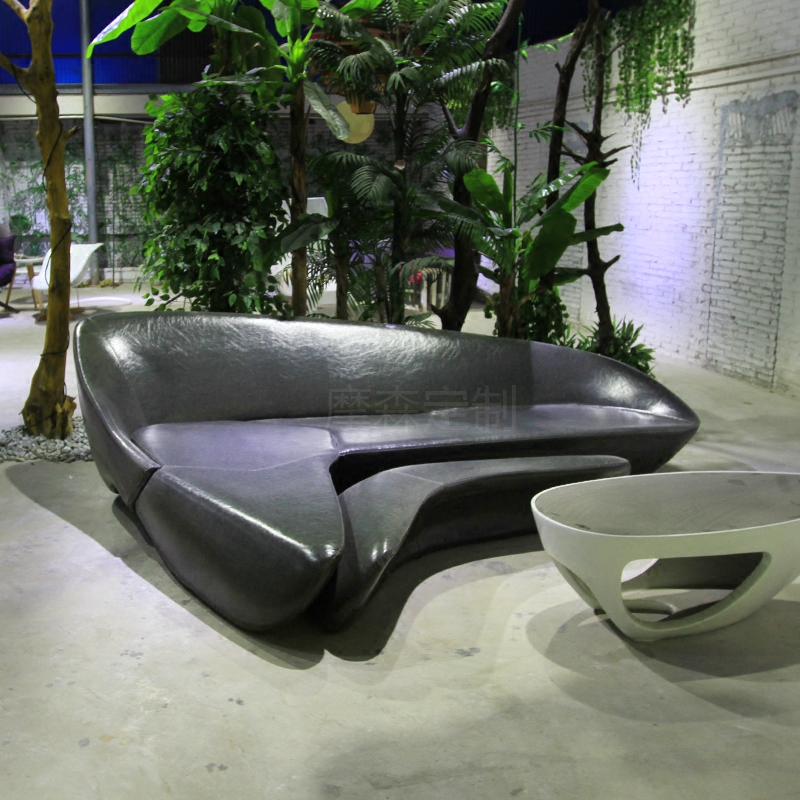 Fashion Moon Sofa Moon Shaf Sofa Fiberglass Furniture Innate Hotel Sofa Sofa Combined Sofa