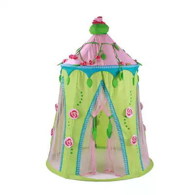 Germany HABA imported 3-year-old children outdoor indoor leisure portable hanging Princess Rose tent game House