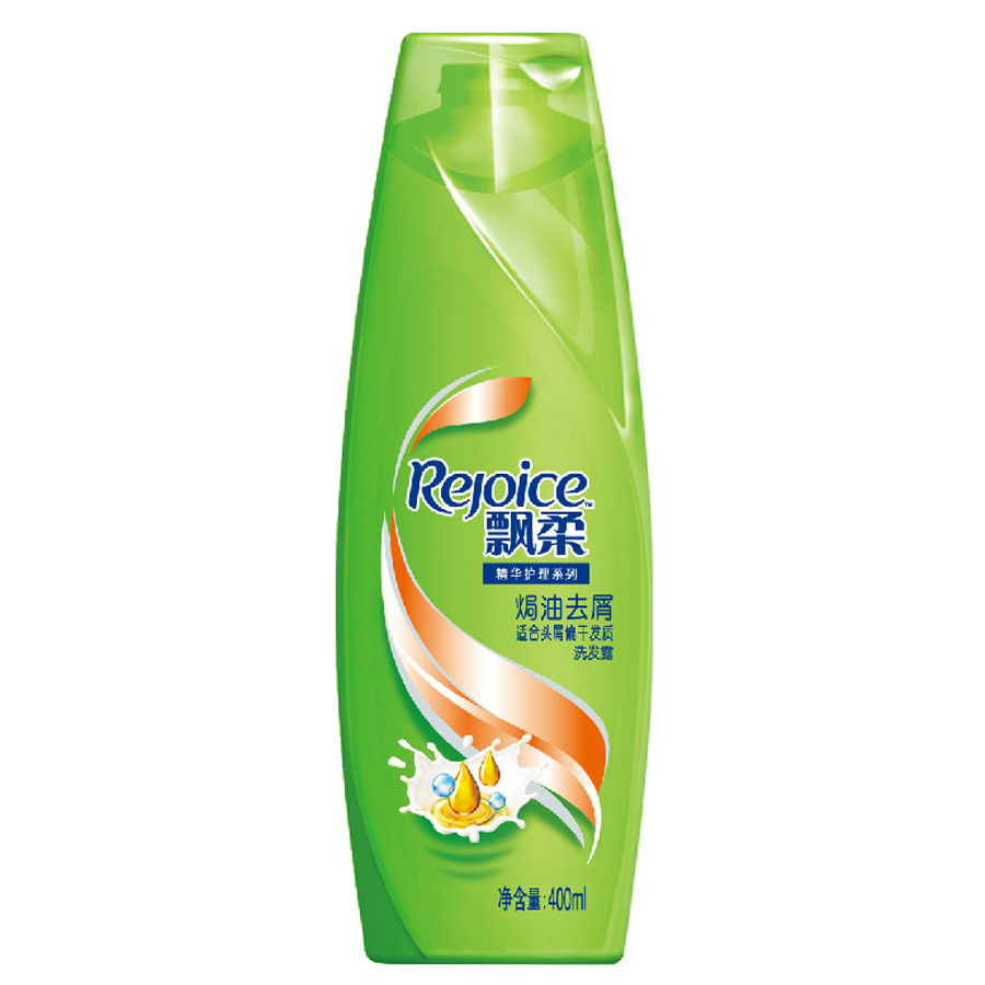 飘柔焗油去屑洗发露400ml 洗发水去屑