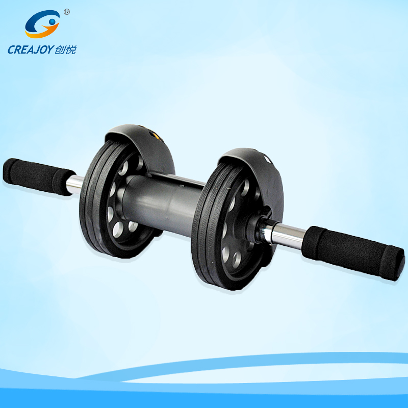 Chuangyue two-wheel abdominal fitness machine abdominal fitness wheel double-wheel abdominal fitness machine yoga abdominal fitness abdominal wheel abdominal fitness wheel thin waist wheel