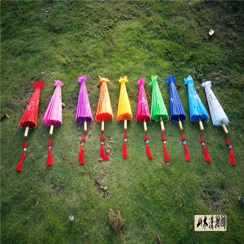 Dance umbrella craft umbrella dance umbrella classical dance props umbrella classical umbrella silk cloth performance umbrella oil paper umbrella