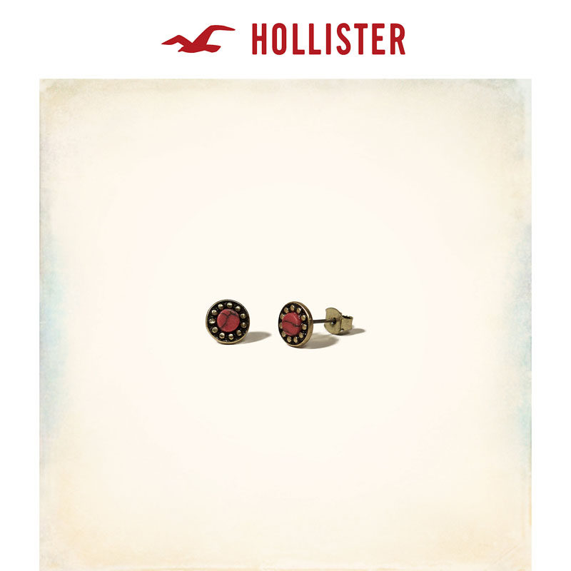 Hollister 2016春装新款螺柱耳环套装 女 125947