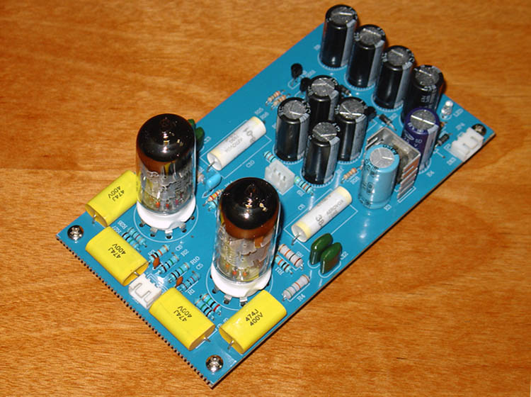 Refer to the 6N* vacuum tube bile buffer front-stage board of the British Music Fax DX-10 re-engraved digital sounder