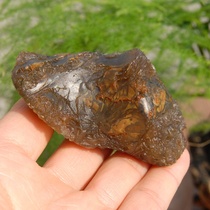 L=68mm Bachu Black Mountain Agate Raw Stone Black Mountain Vein Agate Desktop Ornaments Handpieces