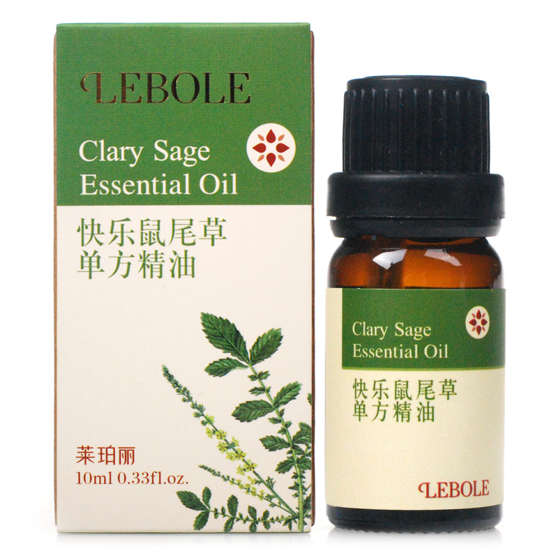 Lebole/莱珀丽快乐鼠尾草精油 10ml单方精油保湿控油