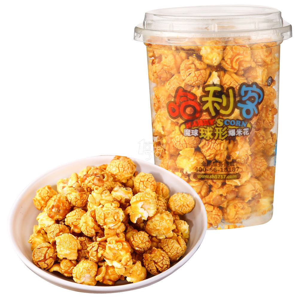 哈利客 美国魔球爆米花 焦糖味 118g