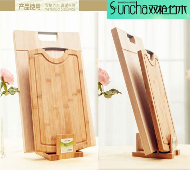 Twin Guns Suncha Bamboo Chopping Board Shelving Knife board Shelf Chopping Board Kitchen Shelving Kitchen Shelving