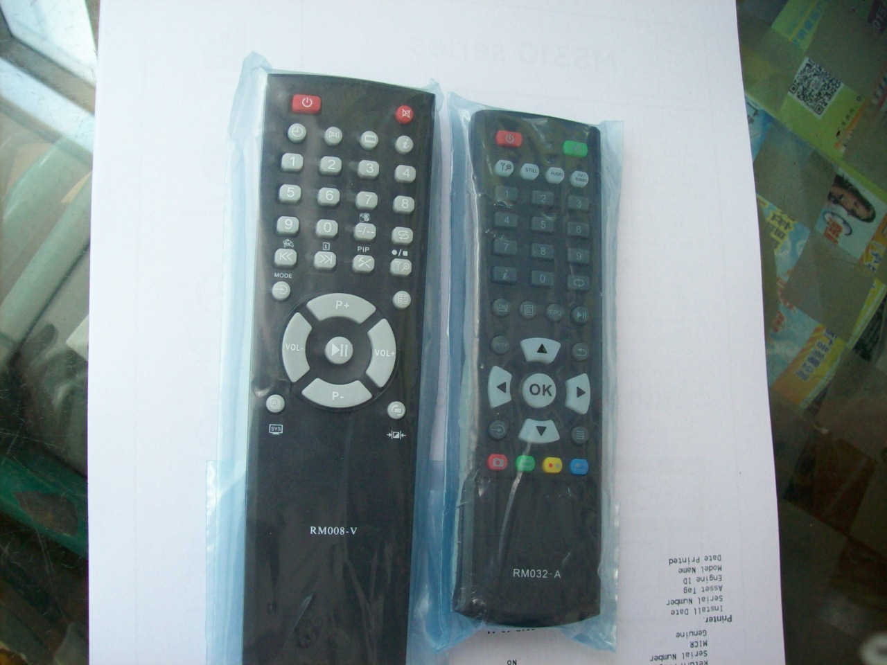 New original clothing Tianmin LCD TV box remote control UTV332 and other Tianmin remote control RM008-V RM042-A